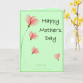 蟹座の母の日カード カード (黄色い花)