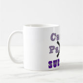 蟹座の生存者のマグ コーヒーマグカップ (左)