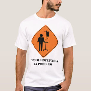 蟹座の破壊の進行中のTシャツ Tシャツ