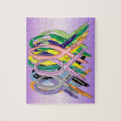 蟹座の認識度のリボンのパズルを解決して下さい ジグソーパズル (縦)