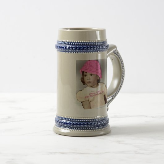 蟹座の認識度 ビールジョッキ (正面右)