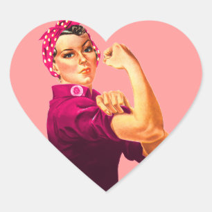 蟹座の認識度Rosieリベッター ハートシール