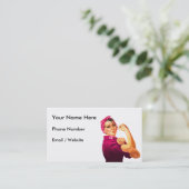 蟹座の認識度Rosieリベッター 名刺 (スタンド正面)