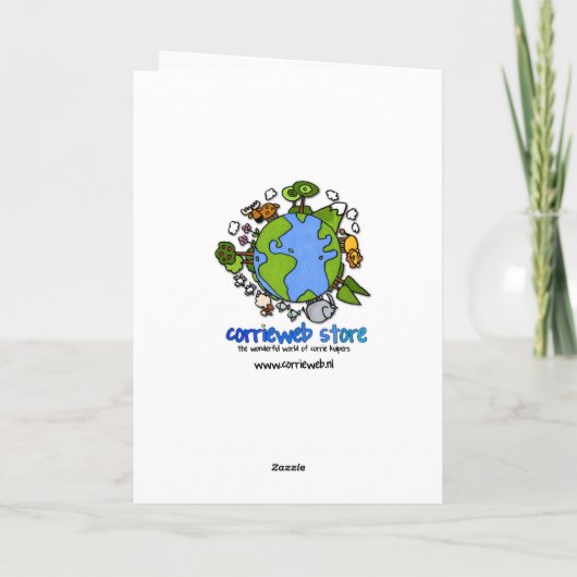 蟹座の赦免のお祝い カード (裏面)