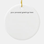 蟹座の(占星術の)十二宮図の印 セラミックオーナメント (裏面)