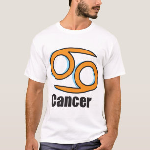 蟹座の(占星術の)十二宮図の印 Tシャツ