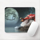 蟹座の(占星術の)十二宮図の記号 マウスパッド (マウス)