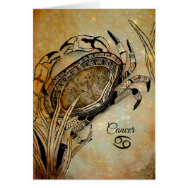 蟹座の(占星術の)十二宮図