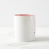 蟹座のChemoのコーヒー茶マグのコップ ツートーンマグカップ (中央)