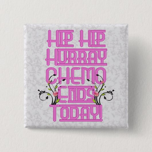 蟹座のChemoの生存者Pin 缶バッジ (正面)