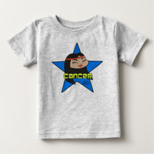 蟹座のTシャツ ベビーTシャツ