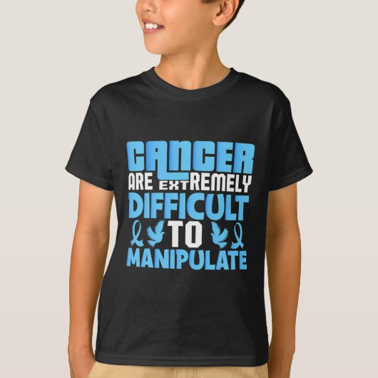 蟹座は世界を操るのが非常に苦手 Tシャツ (正面)