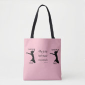 蟹座は放します トートバッグ (正面)