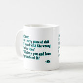 蟹座への手紙 コーヒーマグカップ (正面左)