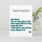 蟹座への手紙 招待状 (スタンド正面)