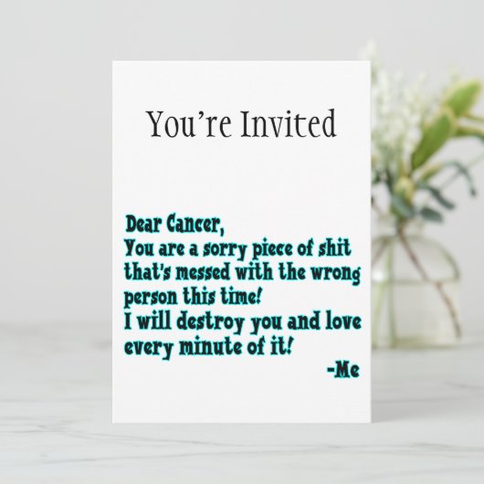 蟹座への手紙 招待状 (スタンド正面)