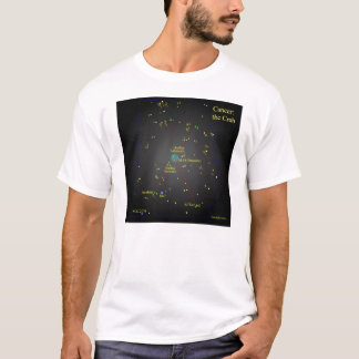 蟹座カニの星座 Tシャツ