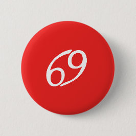 蟹座ボタン 缶バッジ