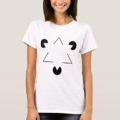 蟹座三角形 Tシャツ (正面)