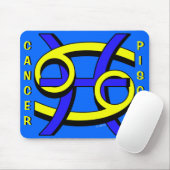 蟹座及び魚類 マウスパッド (マウス)