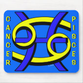 蟹座及び魚類 マウスパッド (正面)