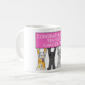 蟹座10年は記念日を解放します コーヒーマグカップ (正面左)