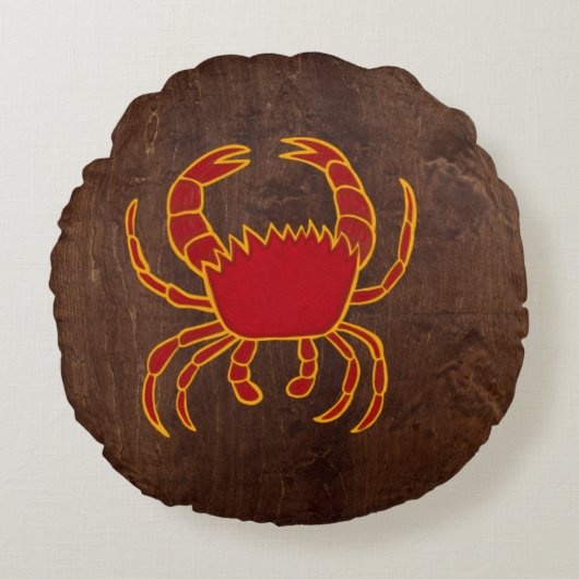 蟹座2009年 ラウンドクッション (正面)