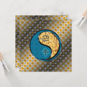 蟹座 & 火の馬 カード (正面/裏面インサイチュ)