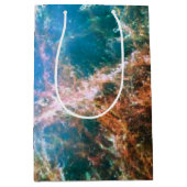 蟹星雲の宇宙天文学科学の写真 ミディアムペーパーバッグ (正面)