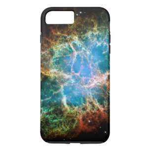 蟹星雲の宇宙天文学科学の写真 iPhone 8 PLUS/7 PLUSケース