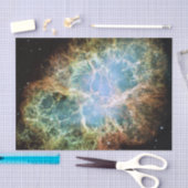 蟹星雲の銀河系の宇宙のティッシュペーパー 薄葉紙 (クラフト)
