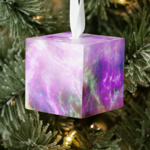 蟹星雲・超新星残骸 ハッブル合成画像 キューブオーナメント