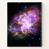 蟹星雲 超新星残骸 ハッブル合成画像 ノートブック (裏面)