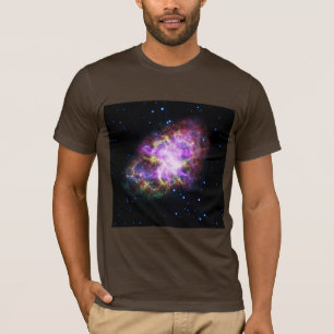 蟹星雲・超新星残骸 ハッブル合成画像 Tシャツ
