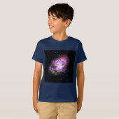 蟹星雲 超新星残骸 ハッブル合成画像 Tシャツ (正面フル)