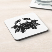 蟹牡丹 コースター (左側)