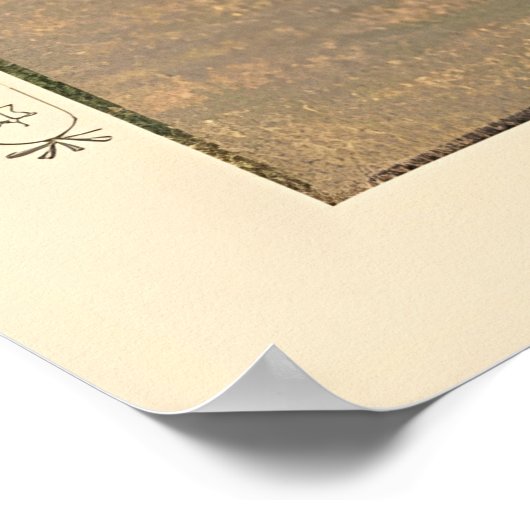 蟹田町by川瀬蓮井 ポスター (角)