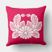 蟹菊（紋之泉） クッション (裏面)