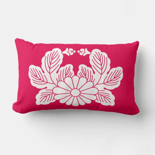 蟹菊（紋之泉） ランバークッション (正面)