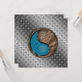 蟹 & 土の兎 カード (正面/裏面インサイチュ)