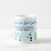 蟻が誓うと起こる何が コーヒーマグカップ (中央)