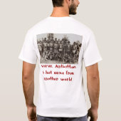 蟻のお尻のホットソース Tシャツ (裏面)