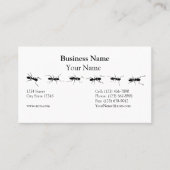 蟻のライン 名刺 (正面)