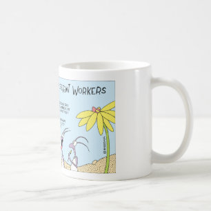 蟻の卵の狩り コーヒーマグカップ