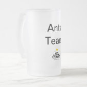 蟻の涙 フロストグラスビールジョッキ (正面左)