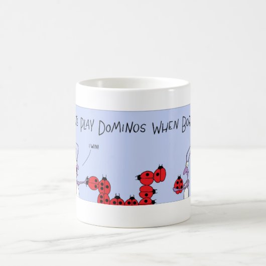 蟻の演劇のドミノ コーヒーマグカップ (中央)