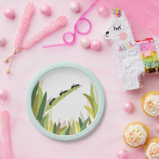 蟻の虫の昆虫の紙皿の屋外のパーティー ペーパープレート (パーティー)