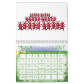 蟻の12か月 カレンダー (3月 2027)