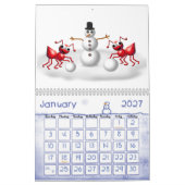 蟻の12か月 カレンダー (1月 2027)