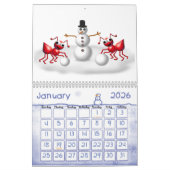 蟻の12か月 カレンダー (1月 2026)